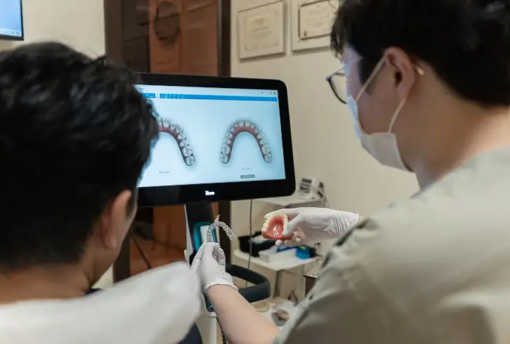 総合歯科だからできる 精密な噛み合わせ